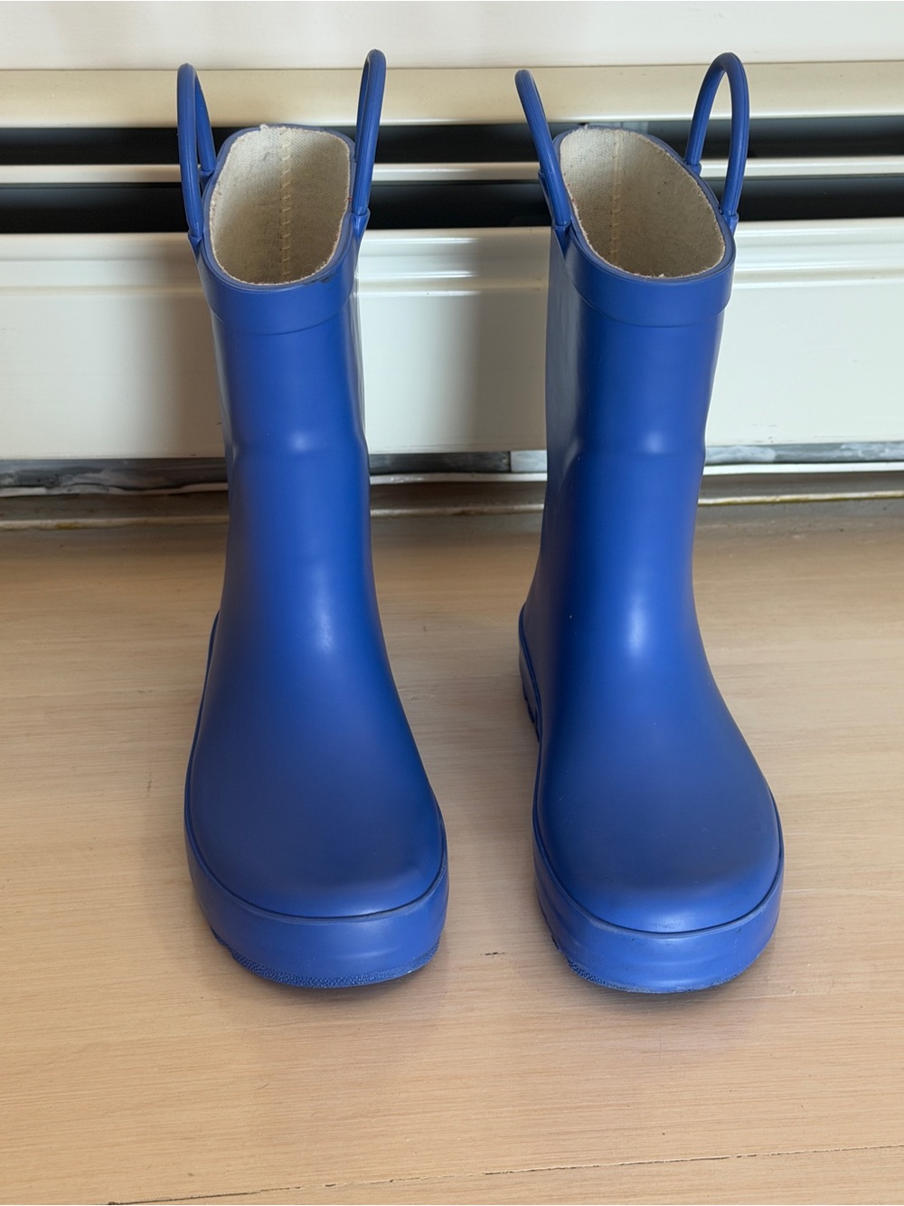 Kids Boy Blue Rainboots Size 11C